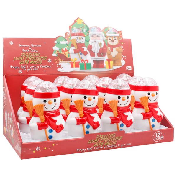 SNOWMAN PROJECTOR MUSICAL