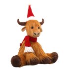 HIGHLAND COW SITTING DANCING