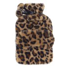 HOT WATER BOTTLE&MASK LEOPARD