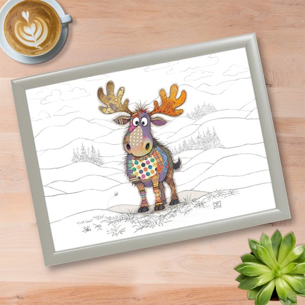 MAXI MOOSE LAPTRAY