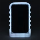 LED WAVE MIRROR WITH REMOTE