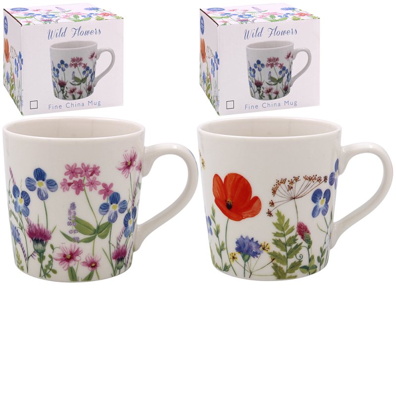 FLORAL MUG 2 ASST