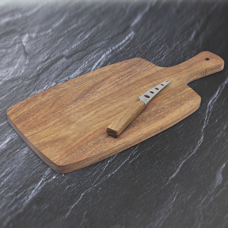 ACACIA CHEESE BOARD SET