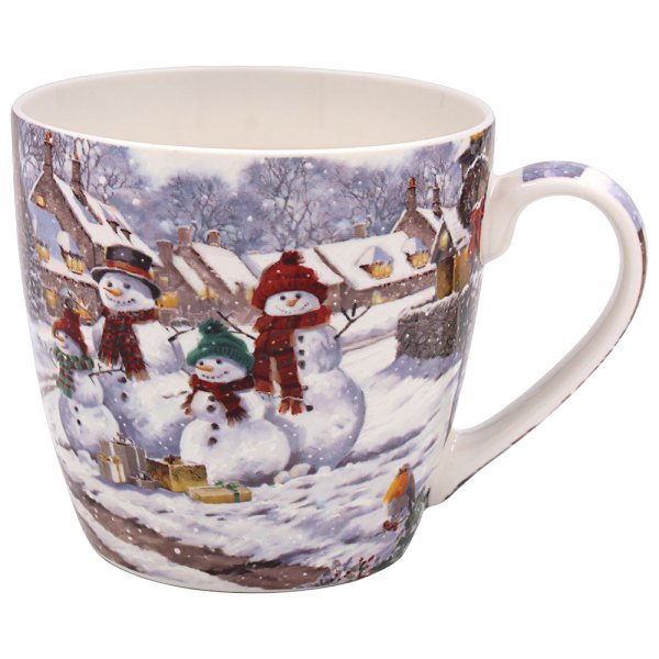 SNOWMEN BREAKFAST MUG