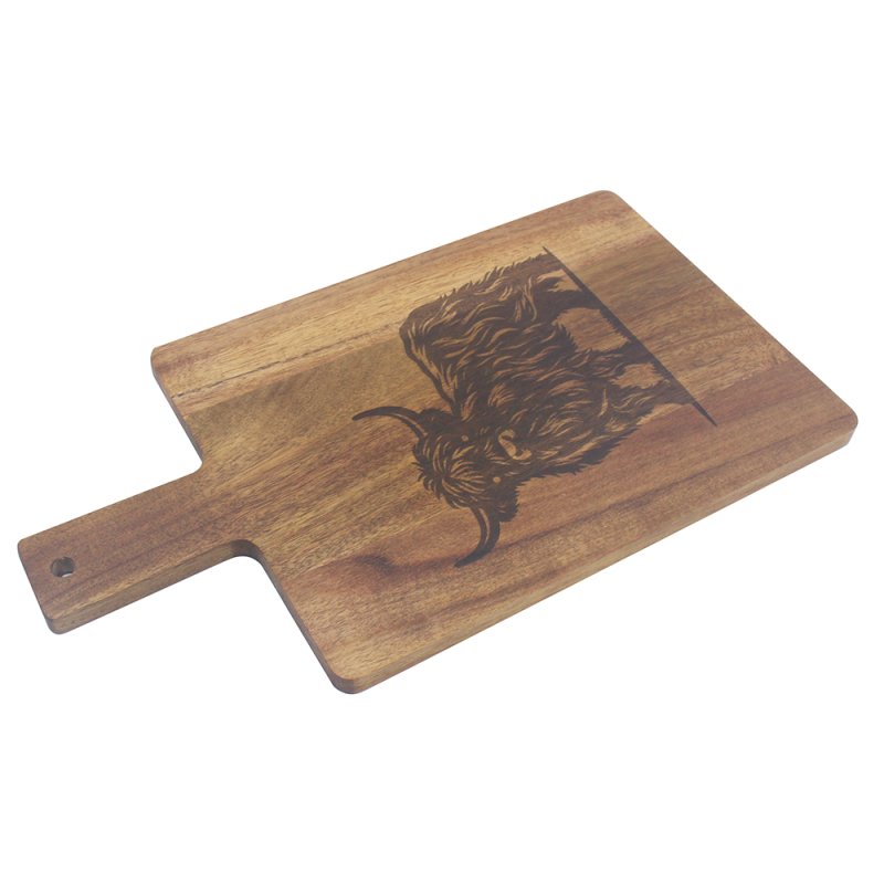 HIGHLAND COW CUTTING BOARD